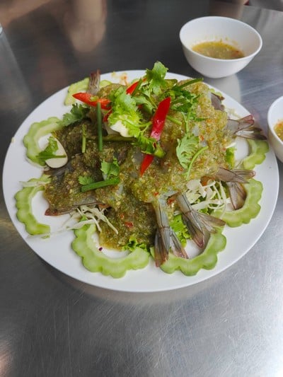 กุ้งแช่น้ำปลา