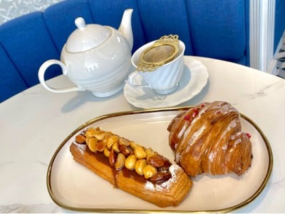 Salted macadamia caramel