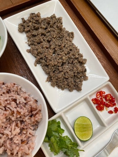 ข้าวหมูสับหนำเลี๊ยบ