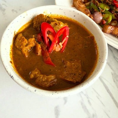 แกงพริกกระดูกหมู