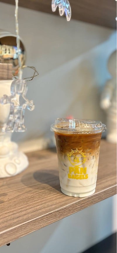 ☕️ Iced Latte. (Price 75 Baht.)