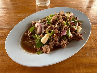 ลาบเนื้อ