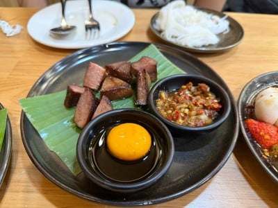 ลิ้นวัวซูวีย่าง | Sous Vide Grilled Beef Tongue With Spicy Dipping Sauce | 慢煮烤牛舌配辣酱
