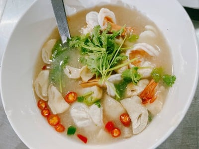 กุ้งต้มมะนาว