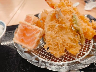 Tempura Kanego Hannosoke Set