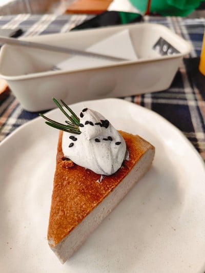 Black Sesame Cheesecake