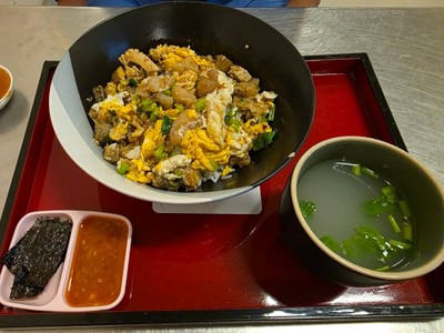 ข้าวต้มปลา+ไข่ปลาโอ