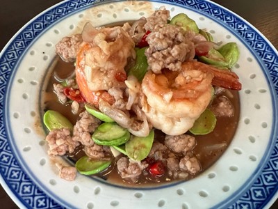 สะตอผัดกะปิกุ้ง