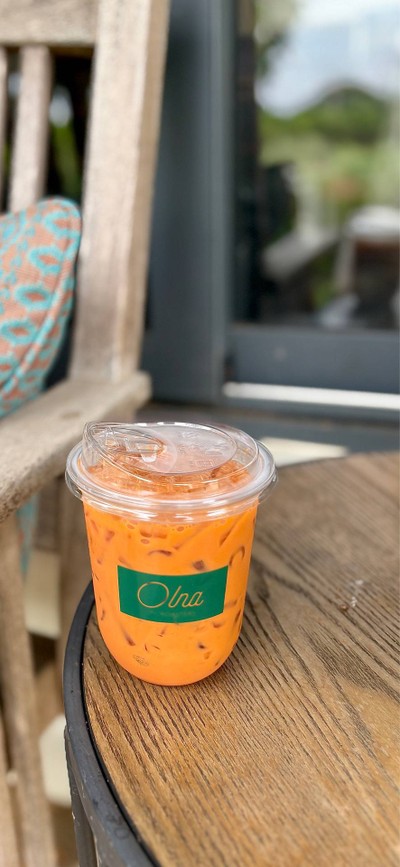 🫖 Thai Tea With Milk Cold. (Price 80 Baht.)