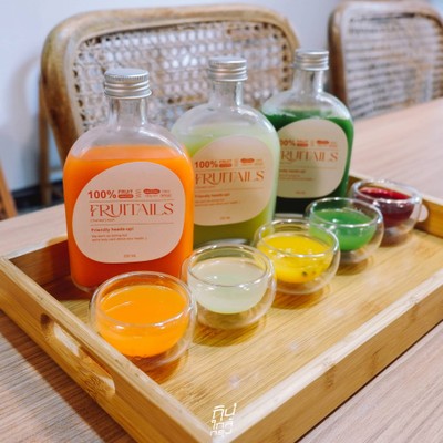 Fruitails, A tale of fruit in every sip คาเฟ่สไตล์สุขภาพ