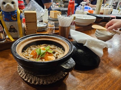 Salmon ikura Donabe Goha