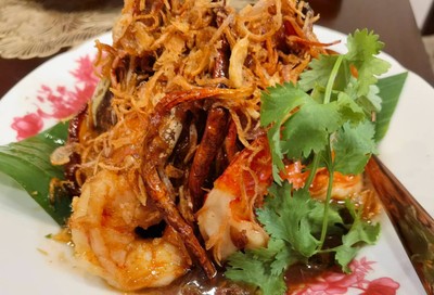 กุ้งซอสมะขาม