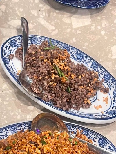 หมูสับผัดหนำเลี๊ยบ