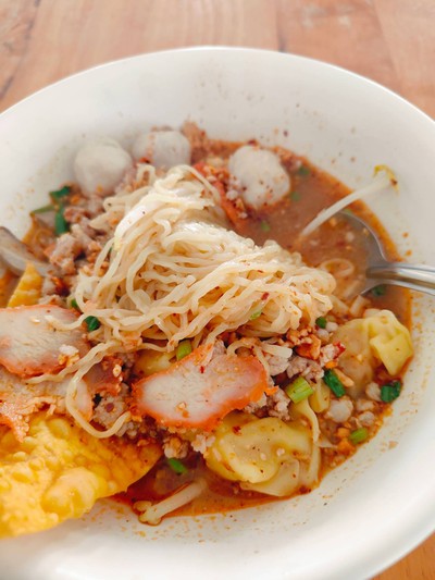 บะหมี่ต้มยำ