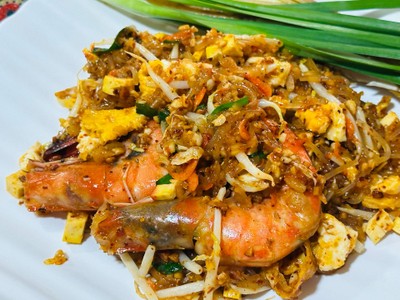 เส้นเล็ก กุ้งสด