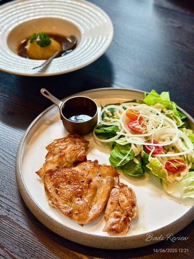 สเต็กไก่บาร์บีคิว