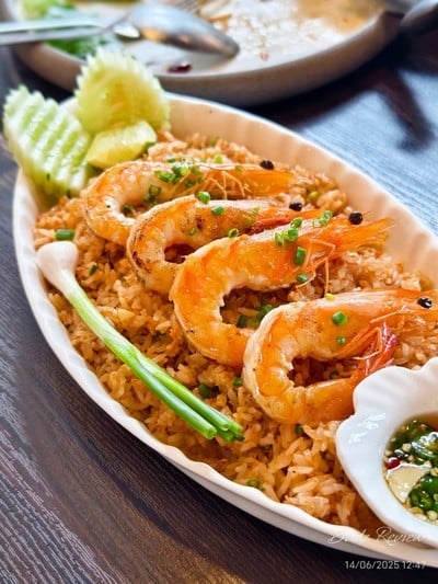 ข้าวผัดมันกุ้ง