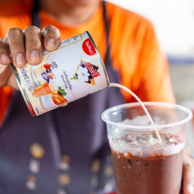 ร้านกาแฟโบราณ ปั๊มน้ำมันอุ่ยกี่พาณิชย์