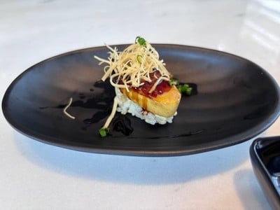 Seared Foie Gras Sushi & Yuzu