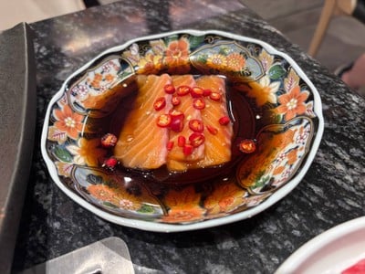 Soy Sauce Marinated Salmon