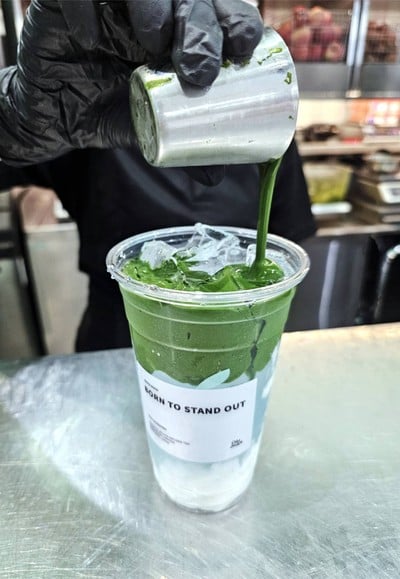 Loud Iced Matcha