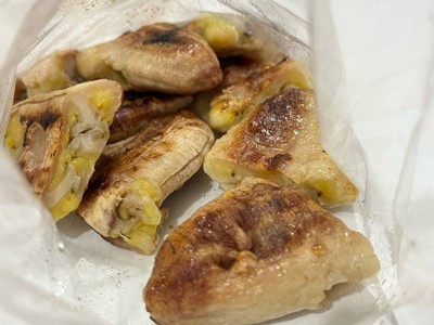 กล้วยปิ้งแยกน้ำจิ้ม