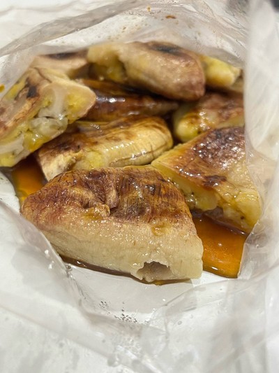 กล้วยปิ้งราดน้ำ