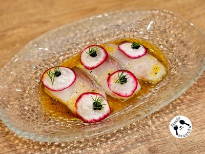 Hamachi Truffle carpaccio