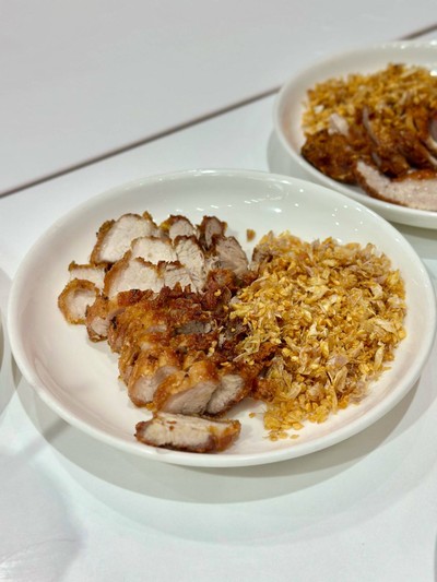 หมูสามชั้นทอด