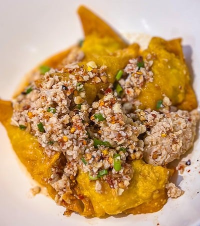 เกี๊ยวอวบทอด