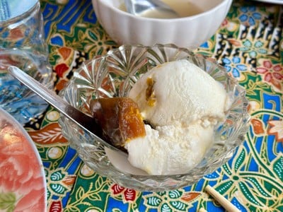 ไอศครีมกะทิฟักทองเชื่อมตาลโตนด