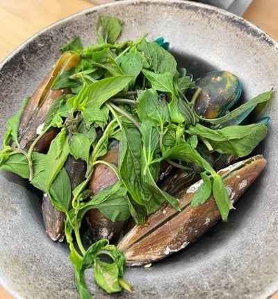 หอยแมลงภู่อบ