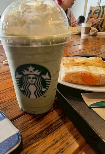 Green Tea Cream Frappuccino