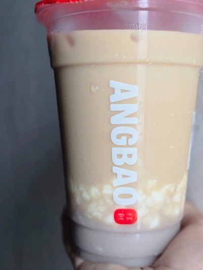 Mochi Taro Milk Tea