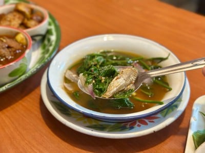 แก๋งผักเชียงดาใส่ปลาแห้ง