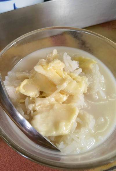 ข้าวเหนียวทุเรียน