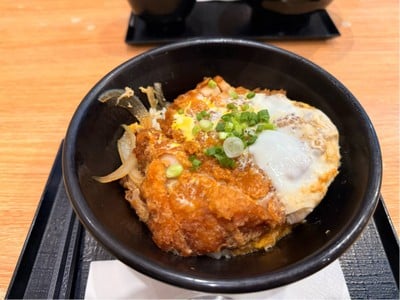 ข้าวหน้าไก่ทอดโอบังราดไข่