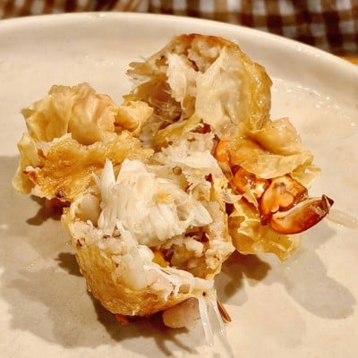 หอยจ๊อเนื้อกรรเชียงปูจัมโบ้