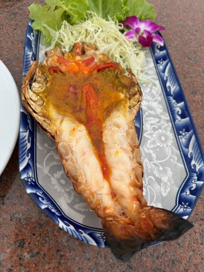 กุ้งใหญ่เผา