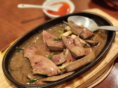 ตับหมูไฟแดง