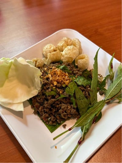 ลาบหมูคั่ว