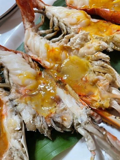 กุ้งเผา