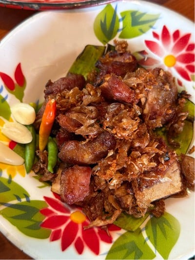 แหนมทอด