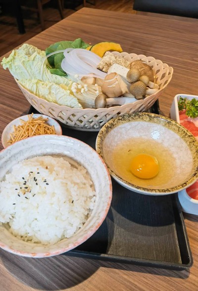 เซ็ทข้าว ผัก ไข่