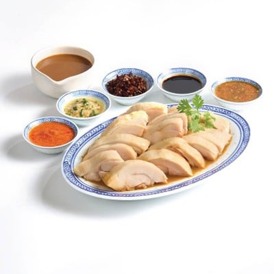 ไก่ต้ม น้ำราดสูตร GAI GAI