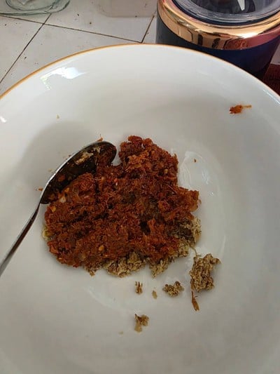 วิธีทำ ขนมจีนน้ำยากระทิตีนไก่