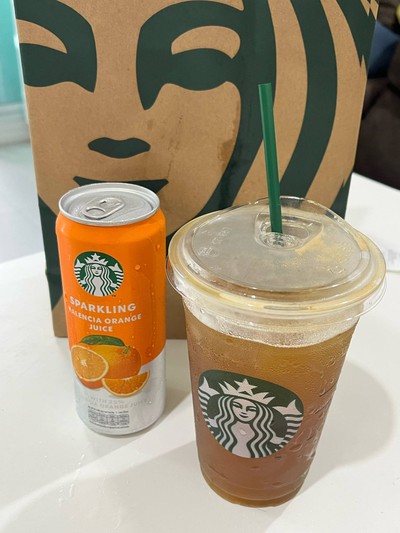 Sparkling Valencia Orange Juice