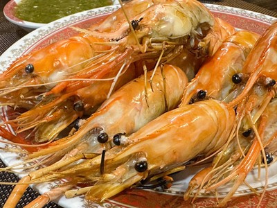 กุ้งเผา
