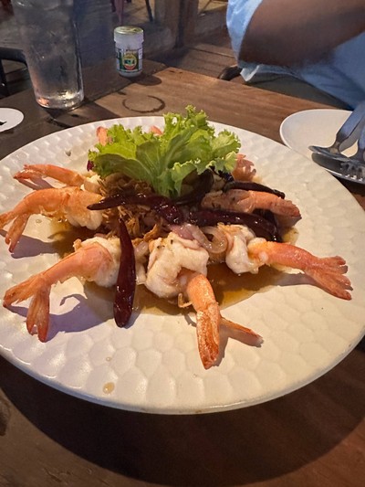 กุ้งซอสมะขาม