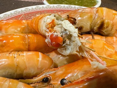 กุ้งเผา